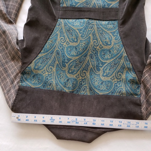 Christopher & bank patchwork blazer - size S - Picture 7 of 9